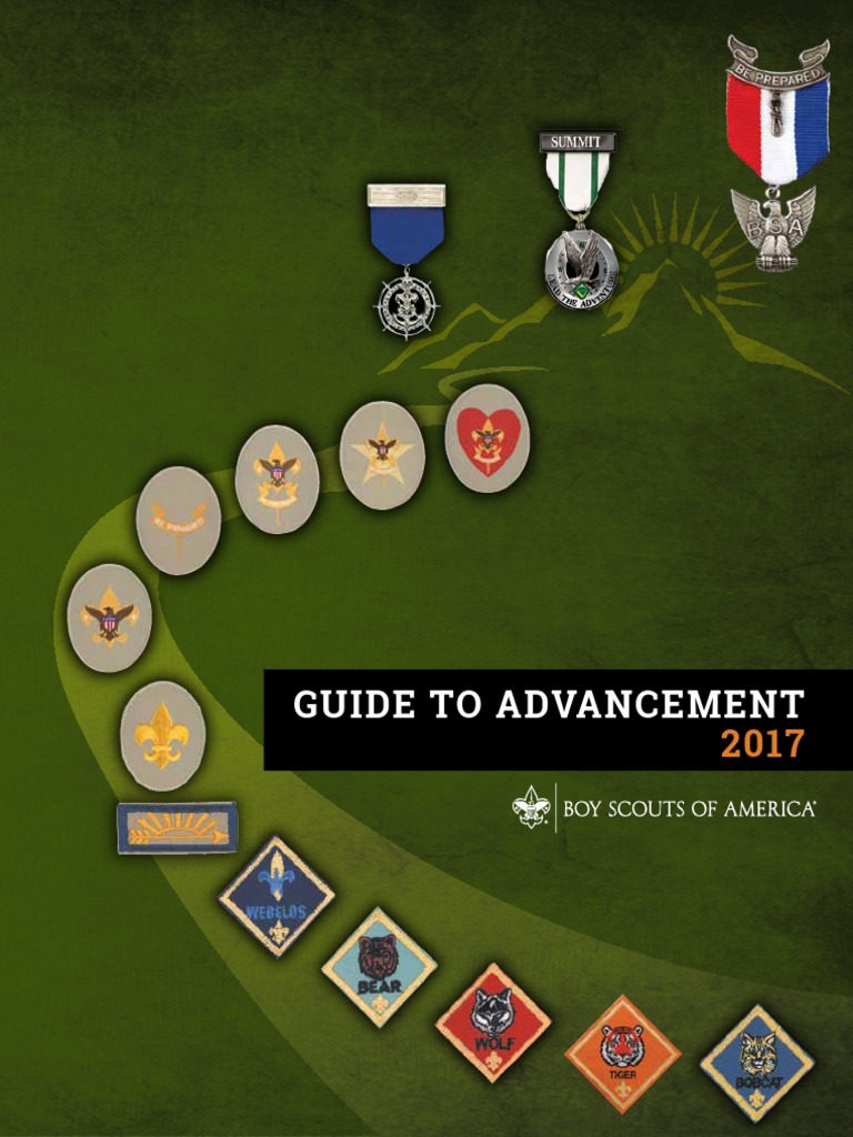 Boy Scouts Guide To Advancement 2017 33088 Boy Scouts Of