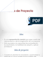 2. Idea de Un Proyecto