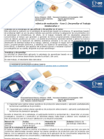 Guía de Actividades y Rúbrica de Evaluación - Fase 3. Desarrollar El Trabajo Colaborativo 1