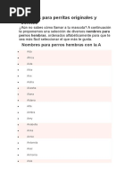 Nombre S | PDF