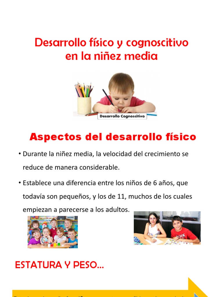 Desarrollo Físico y Cognoscitivo en La Niñez Media