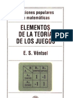 Elementos Teoria de Los Juegos