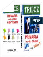 portada caratula TRILCE PRIMARIA 2018