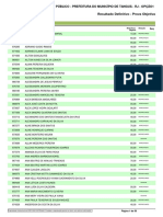 Resultado Definitivo - Prova Objetiva - Opção 1 PDF