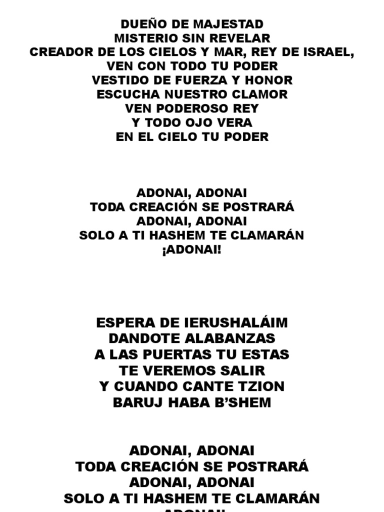 ADONAI (Em) | PDF
