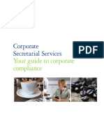 Corporate Secretarial Servcies PDF