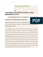 Kalkulator Dalam Pembelajaran Matematika