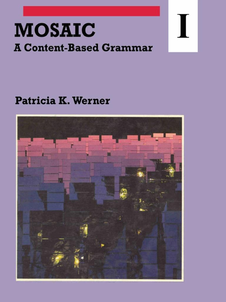 039433714X Mosaic 1.a.content Based Grammar PDF Verb Adverb
