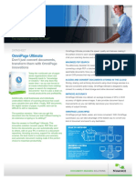 Nuance Omnipage Ultimate brochure