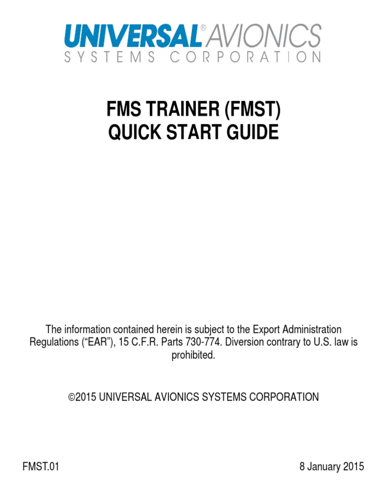 UASC FMST Quickstart Guide | PDF | Usb Flash Drive | Adobe Flash