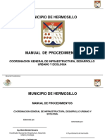 Manual de Procedimientos de Cidue 2011