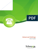 Advanced Settings Module Userguide