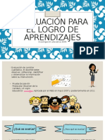 Evaluación para El Logro de Aprendizajes