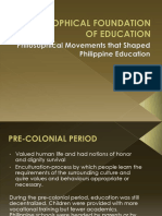 Philosophical Foundation of Education