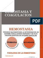 Hemostasia y Coagulacion