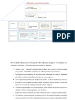 9.10 Relaciones Causa-Efecto Entre Objetivos: El Crecimiento y Diversificación