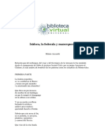 Isidora, Federala y Mazorquera PDF