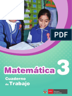 LIBRO - MATEMATICA 3 - MINEDU - Matemática Cuaderno de Trabajo 3 PDF