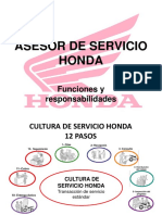 Asesor de Servicio Honda