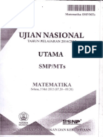Naskah Soal UN Matematika SMP 2015 Paket 1.pdf