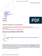 Guía Para Una Auditoria en ISO 14001