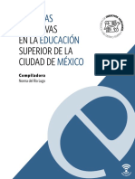 POLÍTICAS Inclusivas en La Educacion Superior en México PDF