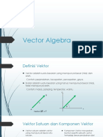 ME1 1 Vector Algebra