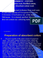 Presentation Absorbent Cotton