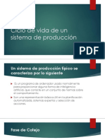 Ciclo de Vida de Un Sistema de Producción