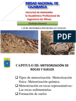 Cap Iii - Meteorización de Rocas y Suelos