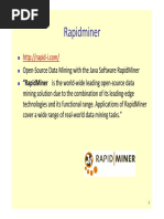 RapidMiner Tutorial Breve PDF