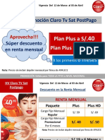 HV Claro TV Sat Postpago 12 Marzo