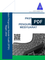 PK07 Pengurusan Mesyuarat
