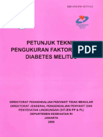 Petunjuk Teknis Pengukuran Faktor Resiko Diabetes Militus - 2008 PDF