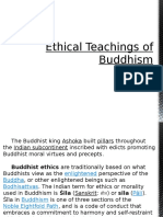 Ethical Teachings of Buddhism