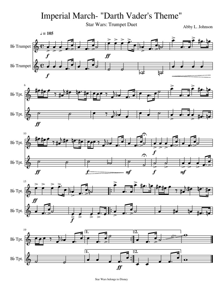 Imperial March- Darth Vaders Theme | Star Wars | Works