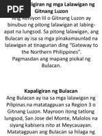 Kapaligiran at Kinabubuhay NG Rehiyon 3