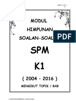 2017 Modul Himpunan Soalan SPM k1 2004 2016