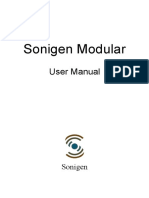 Son I Gen Modular User Manual
