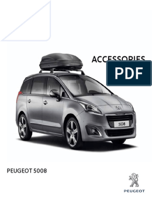 Peugeot 5008 Accessories Brochure Dec16.142077 | PDF Trunk (Car) | Automotive Technologies