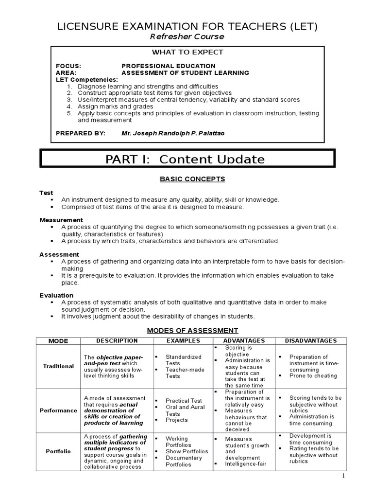 Understanding Assessment in Education | PDF | Educational Assessment ...