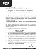 Centre of Mass Jee Main Page 10 12