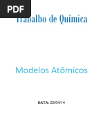 Modelos Atômicos