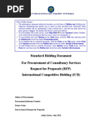 Example TOR For Consultant | PDF | Specification (Technical Standard ...