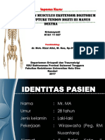 PPT Rupture Tendon