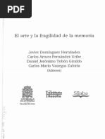 El Arte y La Fragilidad de La Memoria OCR | PDF | Memoria | Pinturas