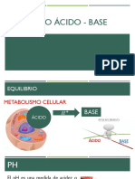 Equilibrio Ácido - Base