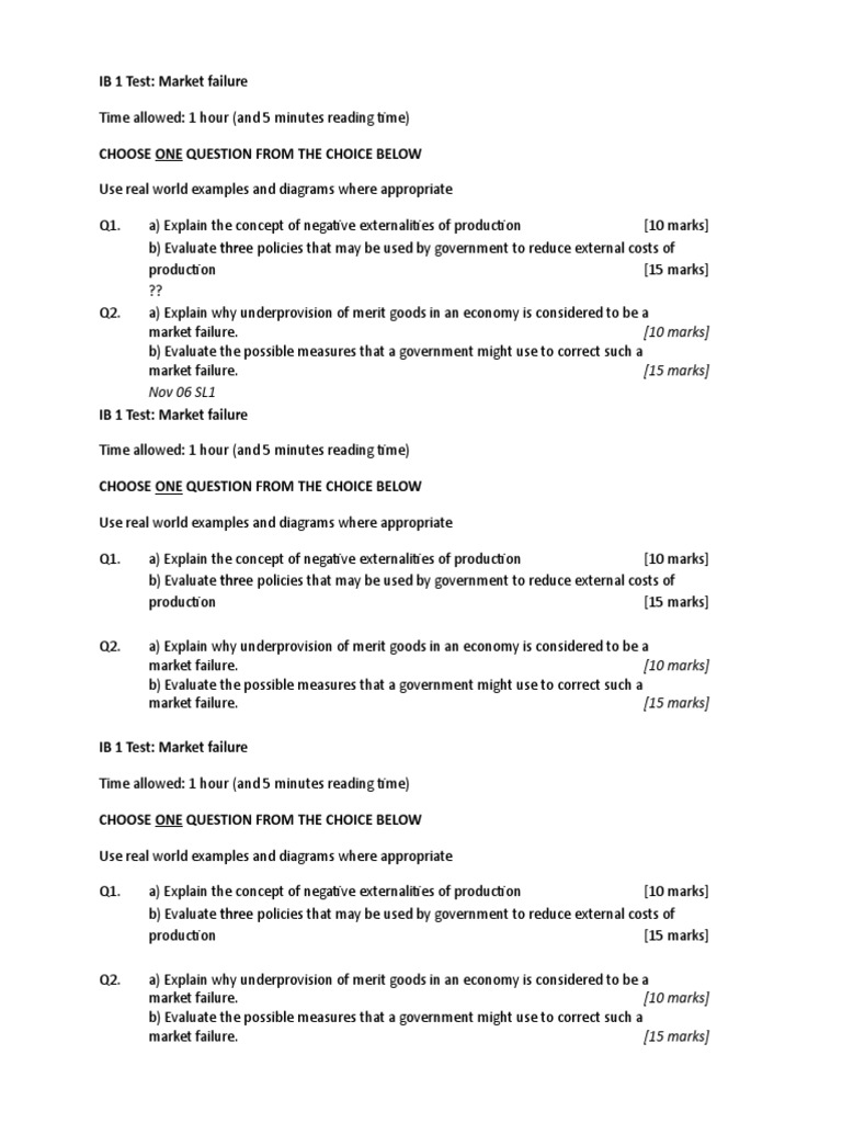 Public goods and externalities questions and answers picture