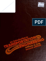 An Introduction To Transportation Engineering