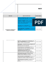 For-XXX Matriz de Comunicacion